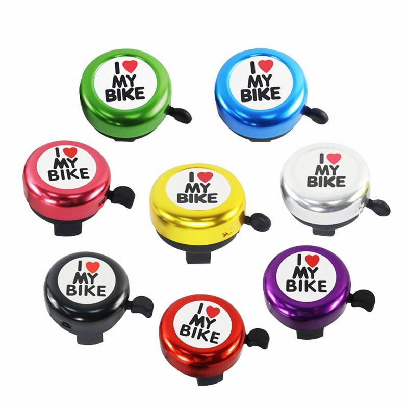 I Love My Bike Bicycle Bell Bicycle Accessories Bicycle Bell Color : White|Yellow|Red|Green|Blue|Black|Purple|Pink I Love My Bike Bicycle Bell Bicycle Accessories Bicycle Bell Color : White|Yellow|Red|Green|Blue|Black|Purple|Pink