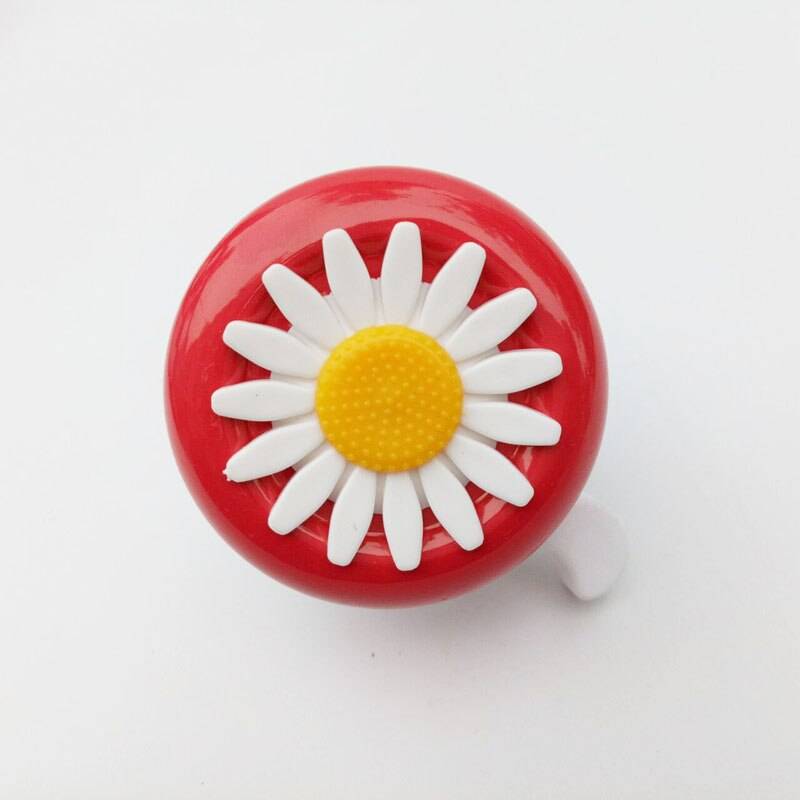 Colorful Flower Patterned Bicycle Bell