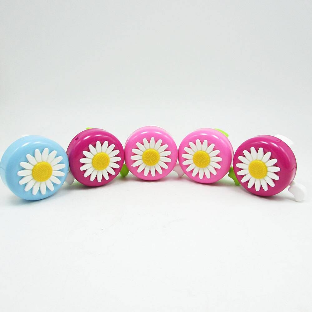 Colorful Flower Patterned Bicycle Bell