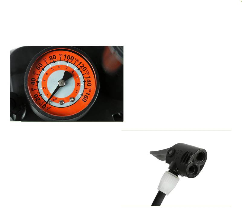 High Pressure Bicycle Pump High Pressure Bicycle Pump