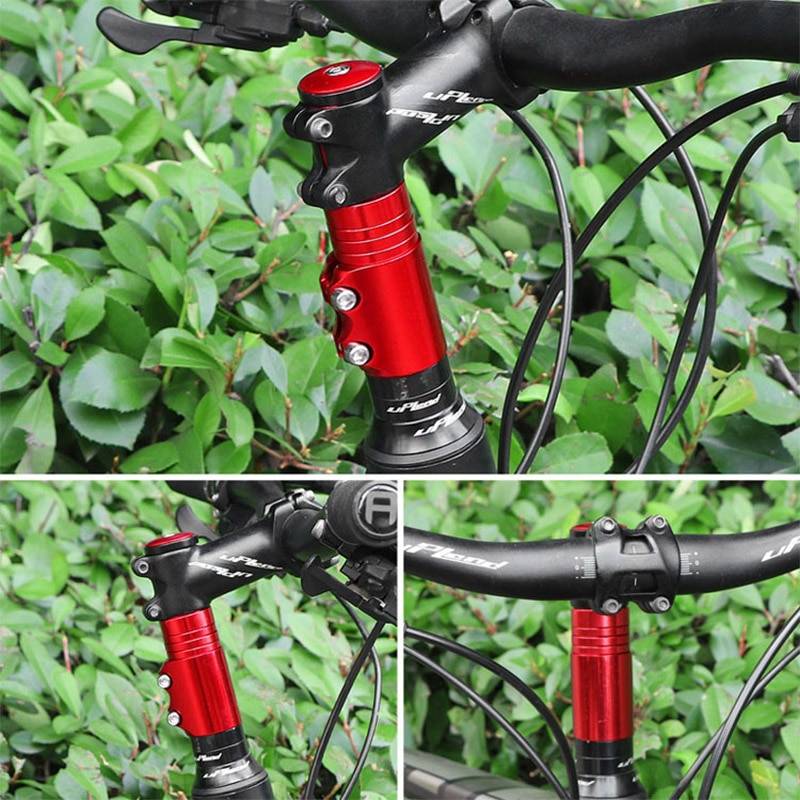 12/13cm Bicycle Handlebar Extender Bike Stem Increased MTB Bike Fork Stem Rise Up Extension Adapter Bicycle Parts Accessories Bicycle Stem Parts Color : 12cm black|13cm black|12cm Silver|13cm Silver|12cm blue|13cm blue|12cm gold|13cm gold|12cm red|13cm red 12/13cm Bicycle Handlebar Extender Bike Stem Increased MTB Bike Fork Stem Rise Up Extension Adapter Bicycle Parts Accessories Bicycle Stem Parts Color : 12cm black|13cm black|12cm Silver|13cm Silver|12cm blue|13cm blue|12cm gold|13cm gold|12cm red|13cm red