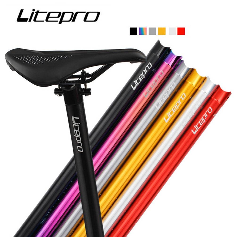 Litepro Folding Bike CNC Aluminum Alloy 31.8 * 580MM Seatpost Ultralight 338G Seat Rod Pipe Seat Tube For Fnhon Bicycle Bicycle Seat Post Parts Color : gold|silver|black|red|colorful Litepro Folding Bike CNC Aluminum Alloy 31.8 * 580MM Seatpost Ultralight 338G Seat Rod Pipe Seat Tube For Fnhon Bicycle Bicycle Seat Post Parts Color : gold|silver|black|red|colorful