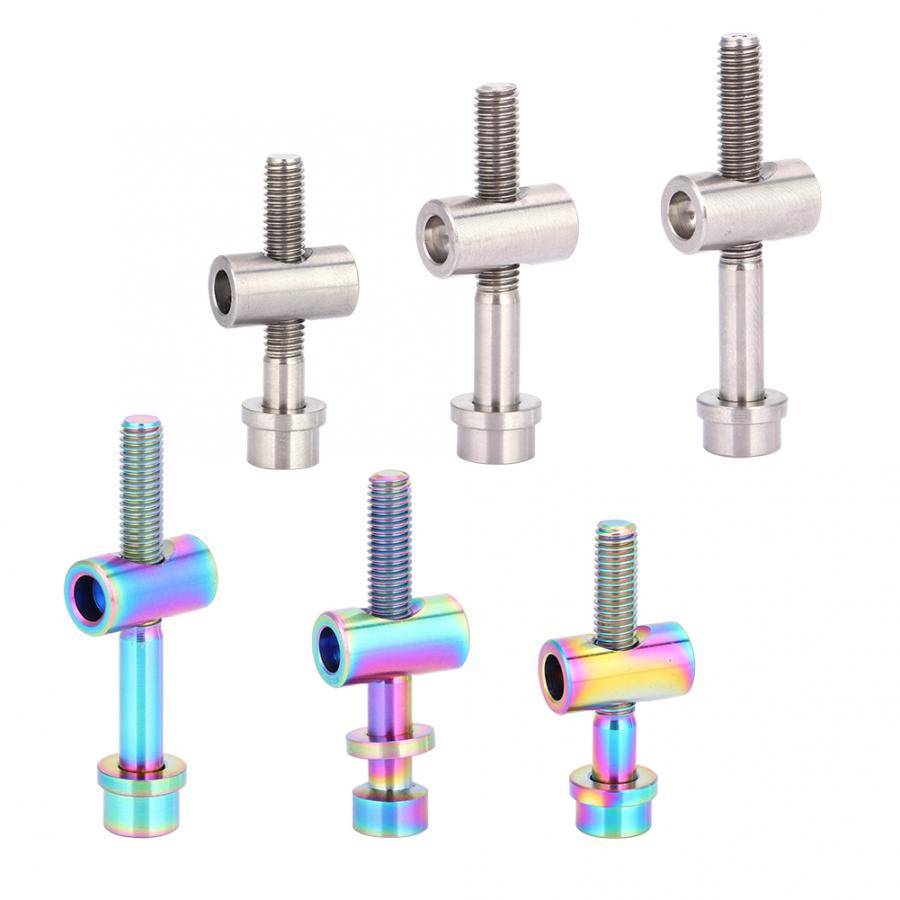 Shockproof M5x30/35/40mm ForTITANIUM Alloy Bicycle Seatpost Fixed Bolt Round Head Screw For Bicycle Accessory Parts Screw Color : Titanium M5X35|Titanium M5X30|Titanium M5X40|Rainbow M5X35|Rainbow M5X40|Rainbow M5X30 Shockproof M5x30/35/40mm ForTITANIUM Alloy Bicycle Seatpost Fixed Bolt Round Head Screw For Bicycle Accessory Parts Screw Color : Titanium M5X35|Titanium M5X30|Titanium M5X40|Rainbow M5X35|Rainbow M5X40|Rainbow M5X30