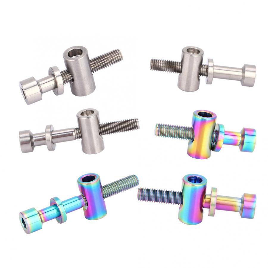Shockproof M5x30/35/40mm ForTITANIUM Alloy Bicycle Seatpost Fixed Bolt Round Head Screw For Bicycle Accessory Parts Screw Color : Titanium M5X35|Titanium M5X30|Titanium M5X40|Rainbow M5X35|Rainbow M5X40|Rainbow M5X30 Shockproof M5x30/35/40mm ForTITANIUM Alloy Bicycle Seatpost Fixed Bolt Round Head Screw For Bicycle Accessory Parts Screw Color : Titanium M5X35|Titanium M5X30|Titanium M5X40|Rainbow M5X35|Rainbow M5X40|Rainbow M5X30