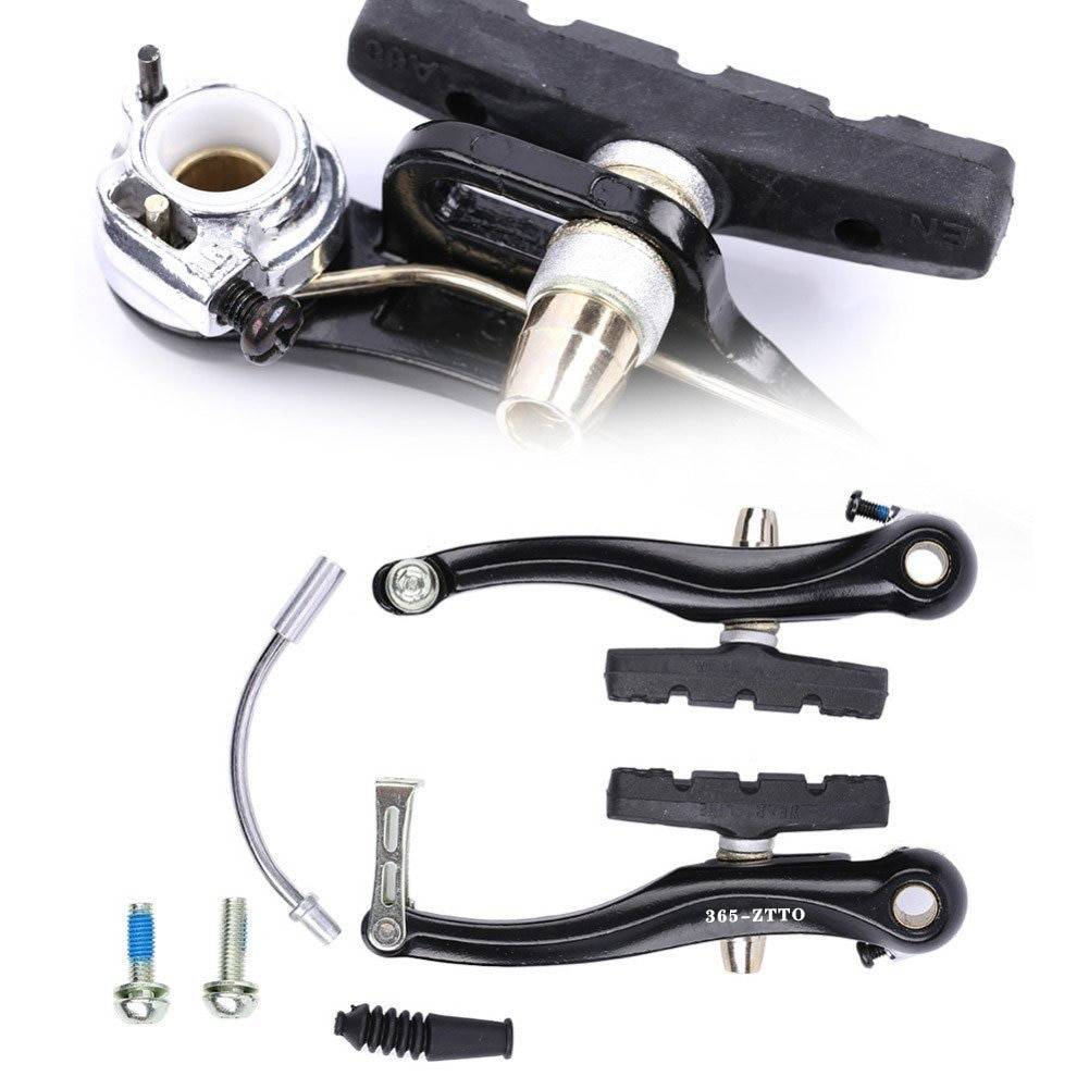 ZTTO Bike MTB Mountain Bicycle BMX Cruiser Linear Pull V Brake Caliper Set With Brake Pads v brake Bicycle Brake lever Parts Color : 2 pair|1 pair ZTTO Bike MTB Mountain Bicycle BMX Cruiser Linear Pull V Brake Caliper Set With Brake Pads v brake Bicycle Brake lever Parts Color : 2 pair|1 pair