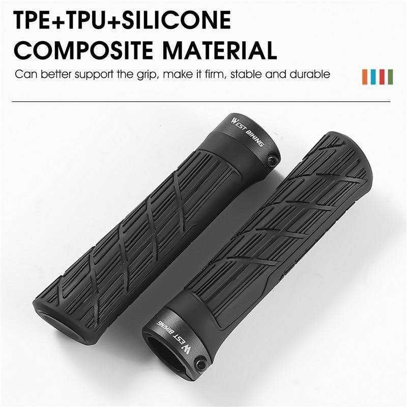 WEST BIKING Bicycle Grips Soft Rubber MTB Road Bike Grips Shockproof Anti-Slip Handlebar Cover Ergonomic Cycling Handlebar Bicycle Grips Parts WEST BIKING Bicycle Grips Soft Rubber MTB Road Bike Grips Shockproof Anti-Slip Handlebar Cover Ergonomic Cycling Handlebar Bicycle Grips Parts Bike Style Store https://bikestylestore.com https://bikestylestore.com/west-biking-bicycle-grips-soft-rubber-mtb-road-bike-grips-shockproof-anti-slip-handlebar-cover-ergonomic-cycling-handlebar/
