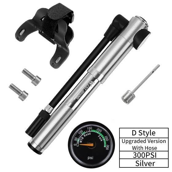 Portable Hand Aluminum Bicycle Pump