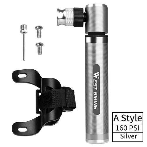 Portable Hand Aluminum Bicycle Pump